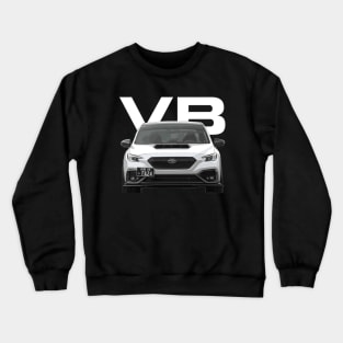 subie VB WRX S4 rally white tuned cobb scoob scoop turbo Crewneck Sweatshirt